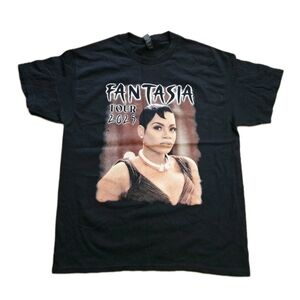 Fantasia Tour 2025 Unisex Black Large T-Shirt Graphic Print
